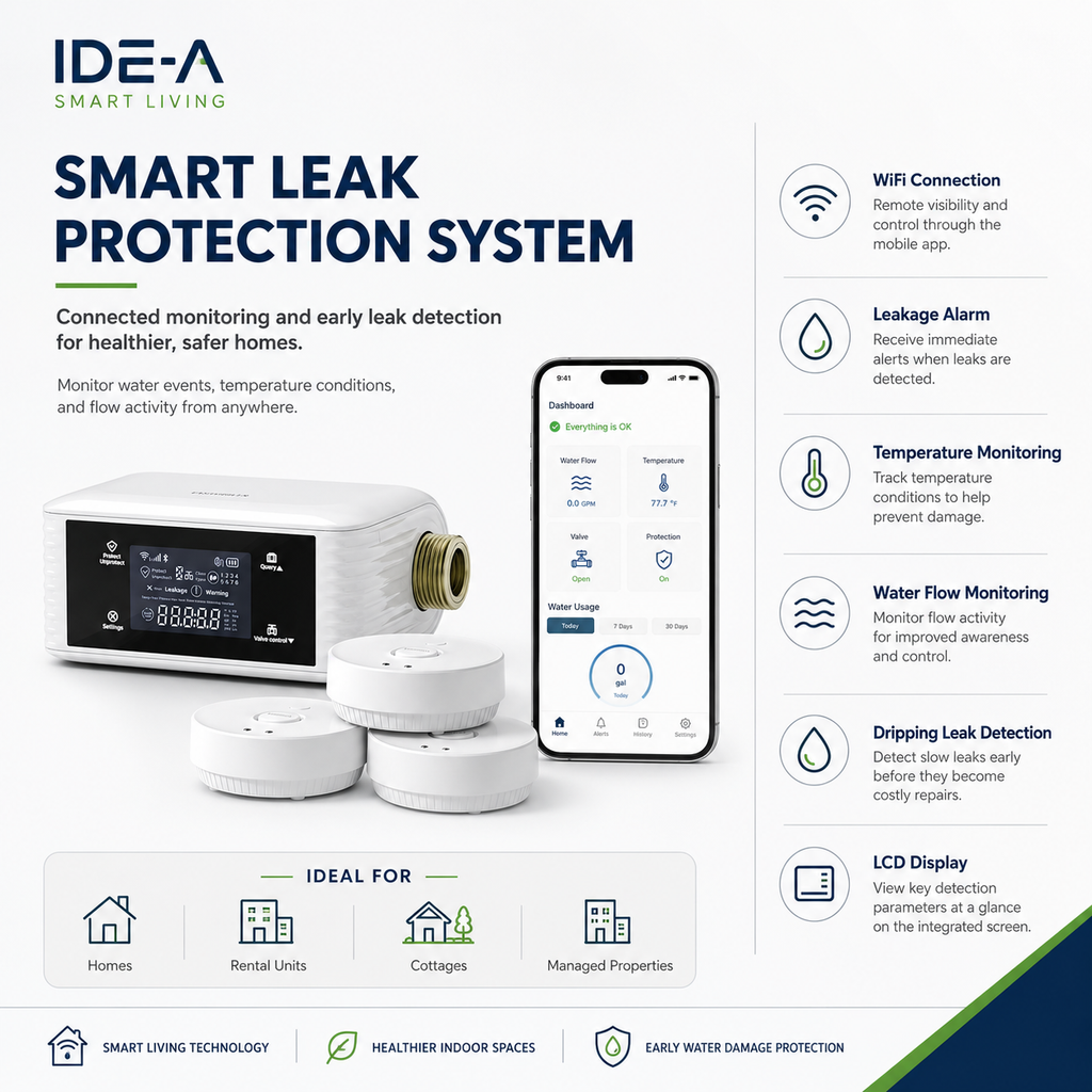 IDE-A Smart Living™ Silver Package — Professional Smart Property Protection
